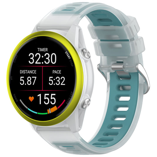Pasek Techsuit W084 do Samsung Galaxy Watch / Huawei Watch Series, 20mm, Turkusowy