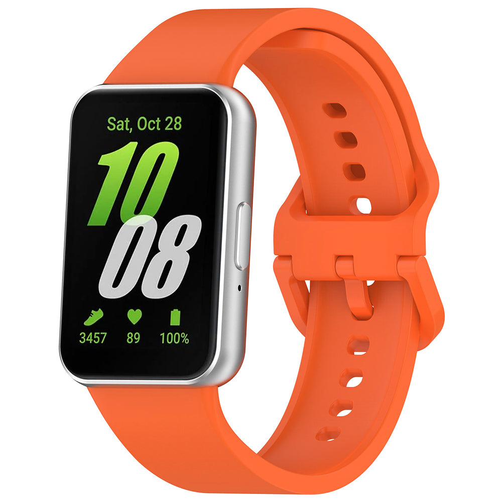 Techsuit W086 Strap for Samsung Galaxy Fit3 R39M, Orange