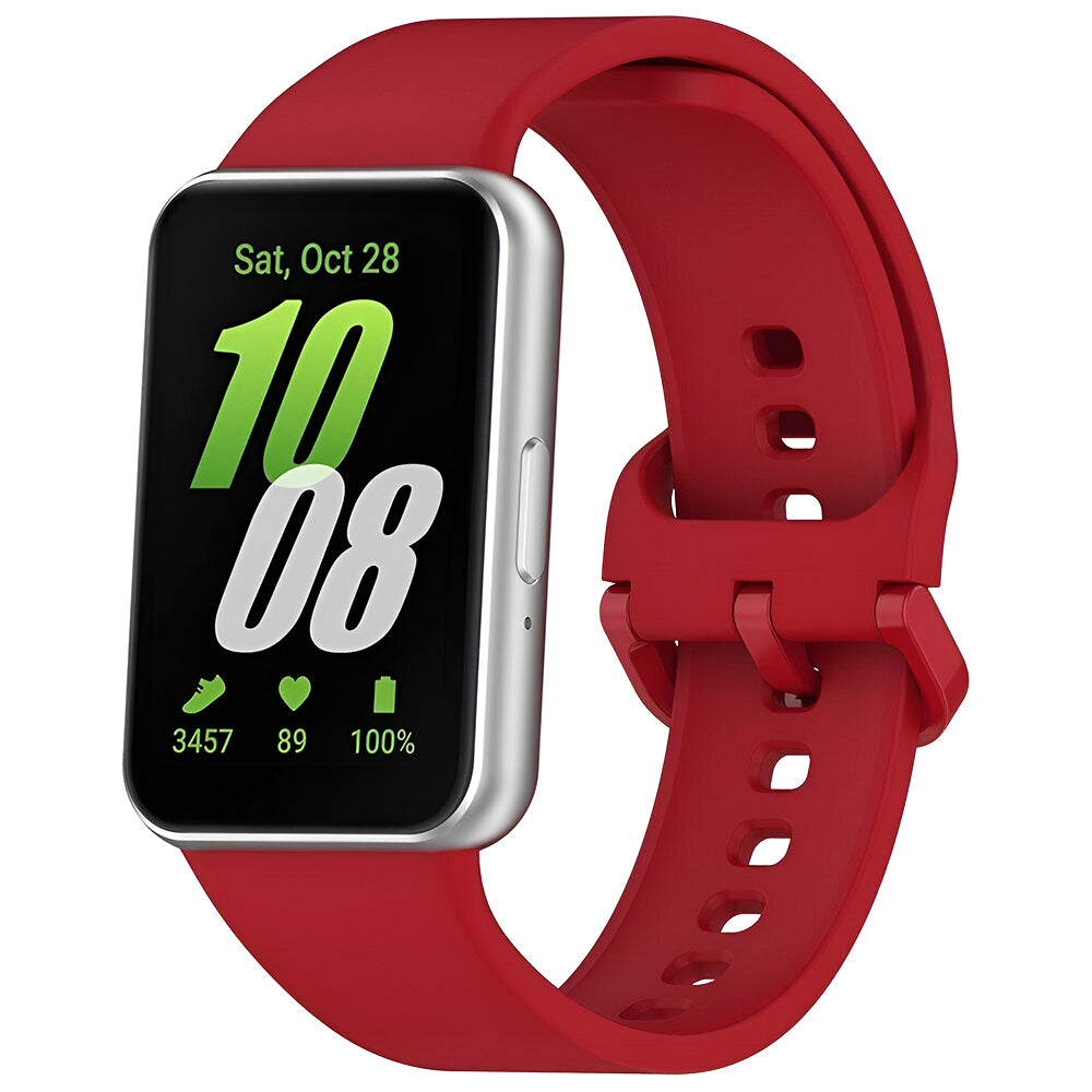 Pasek Techsuit W086 do Samsung Galaxy Fit3 R39M, czerwony