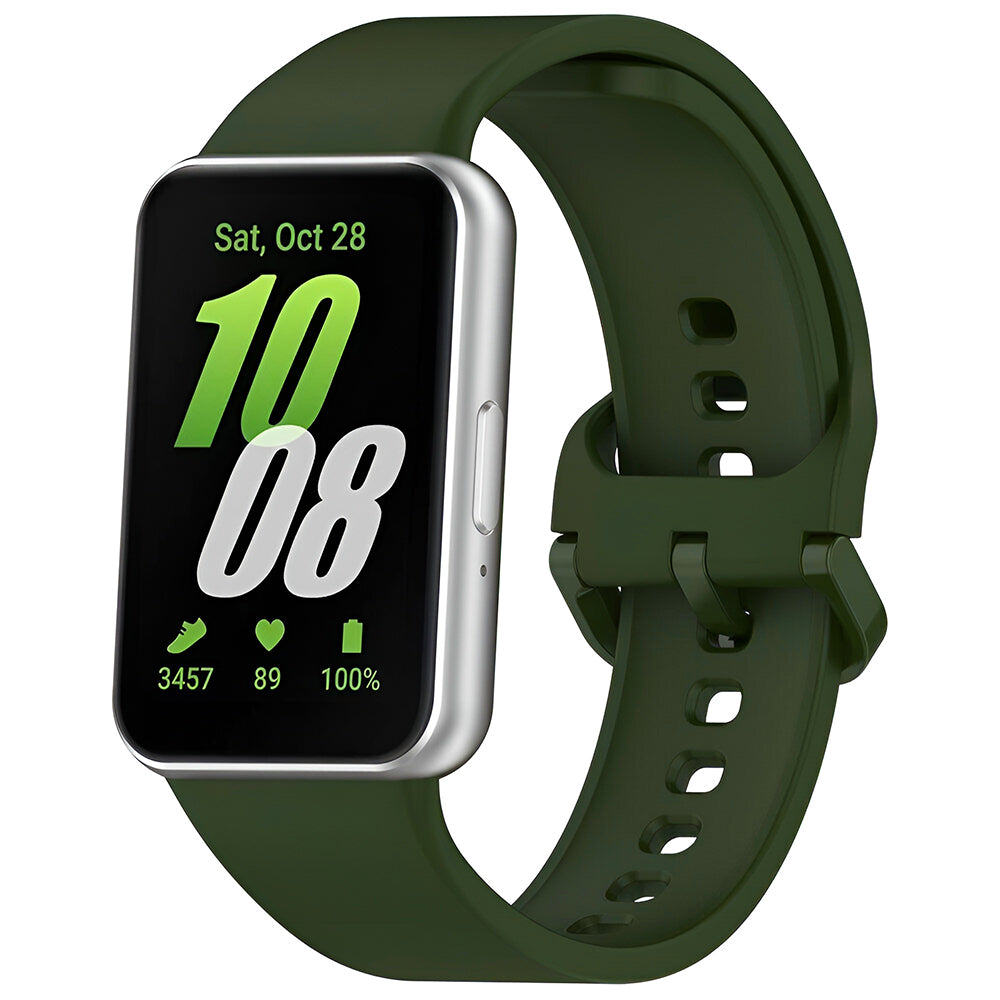 Techsuit W086 Strap for Samsung Galaxy Fit3 R39M, Green
