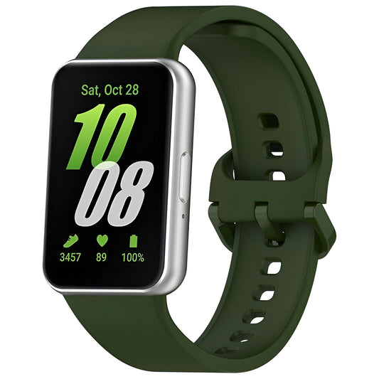 Pasek Techsuit W086 do Samsung Galaxy Fit3 R39M, Zielony