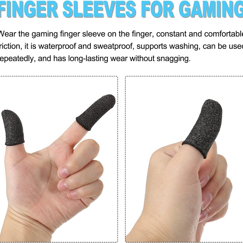 Nakładki na palce Gaming Techsuit FS3-01, czarne