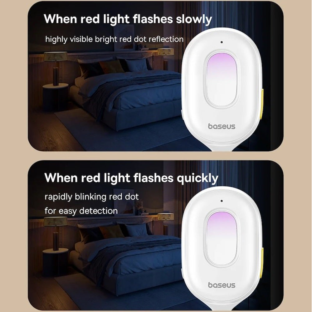 Detektor Ukrytych Kamer Baseus Heyo II, Biały L60476900211-00