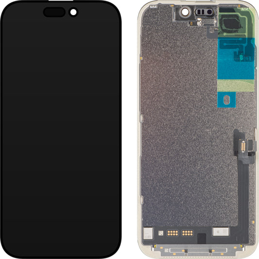 Wyświetlacz z dotykiem Apple iPhone 17, z ramką, czarny, zestaw serwisowy 661-56065