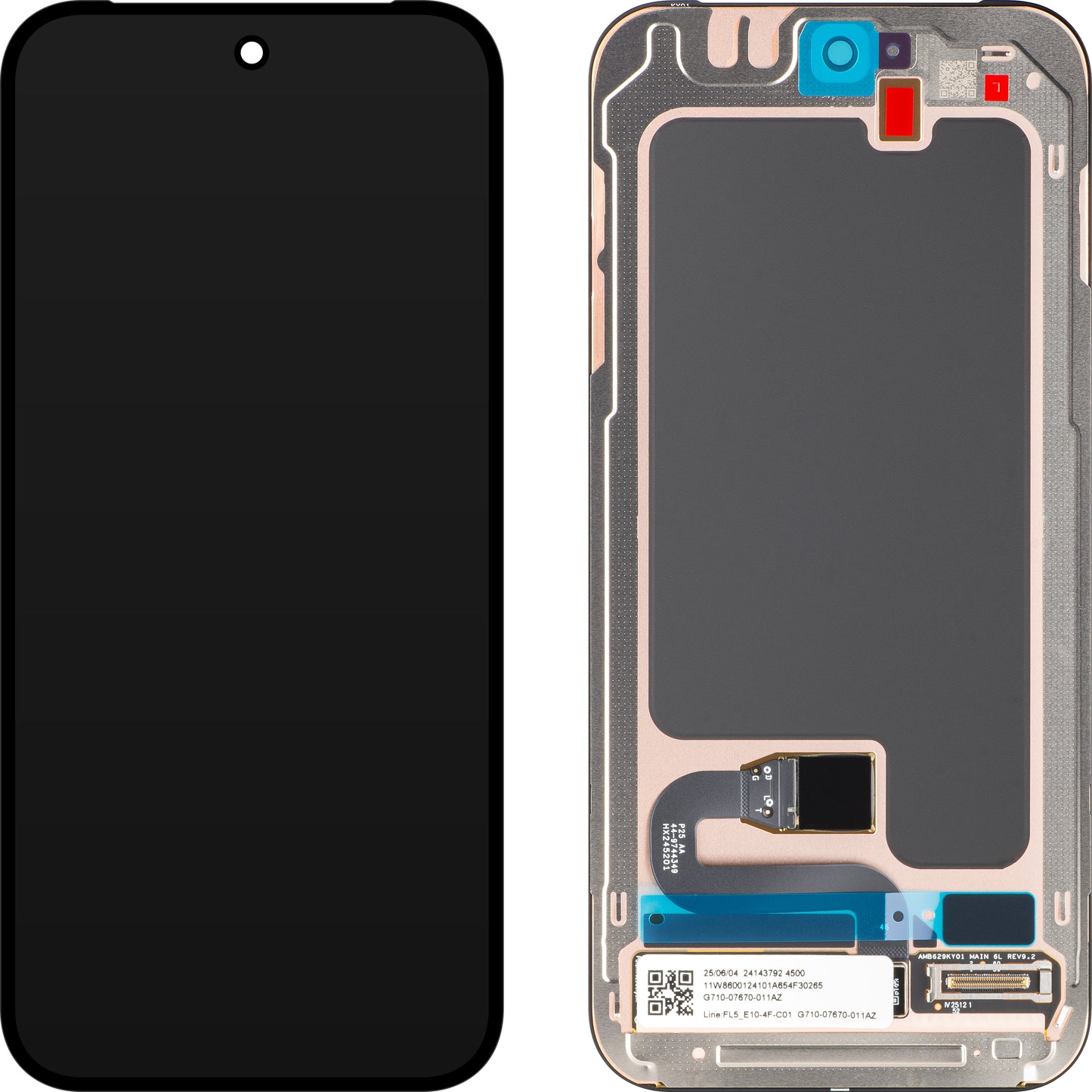 Google Pixel 10 Display with Touchscreen, Service Pack G949-01507-00