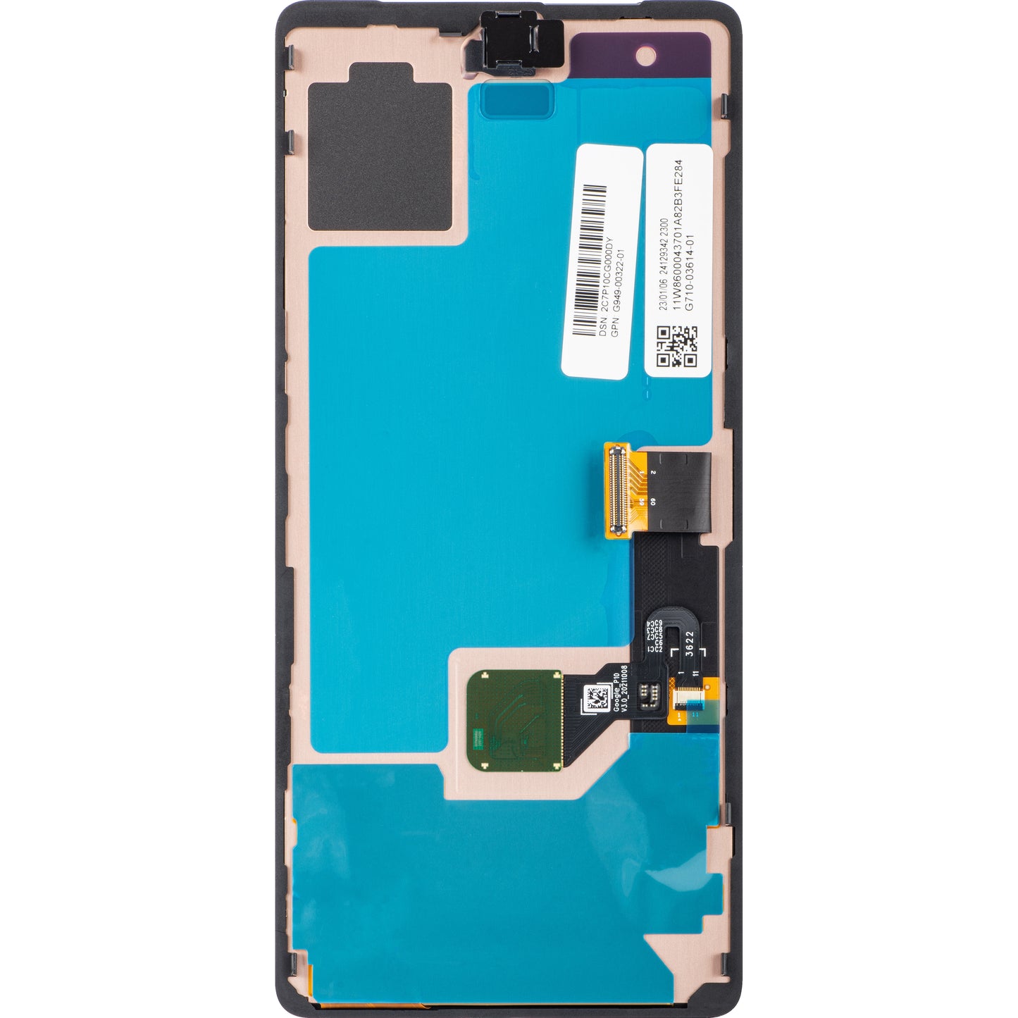 Wyświetlacz dotykowy Google Pixel 7, dodatek Service Pack G949-00322-01 