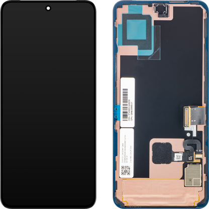 Wyświetlacz dotykowy Google Pixel 8, z ramką, czarny (Obsidian), Service Pack G949-00555-01