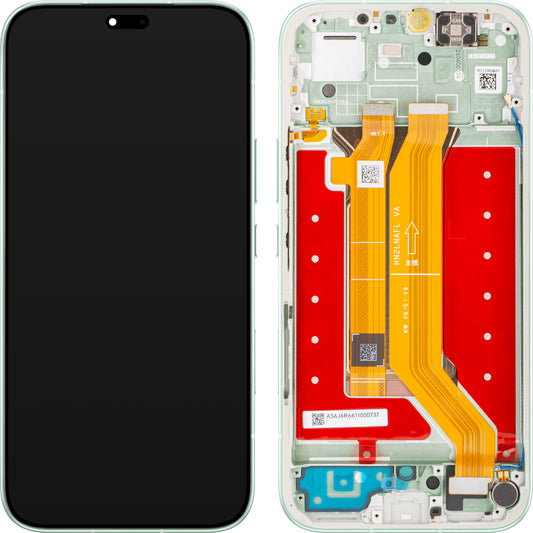 Wyświetlacz z ekranem dotykowym Honor 600e / 600 Lite, z ramką, zielony, Service Pack 0235ASUN