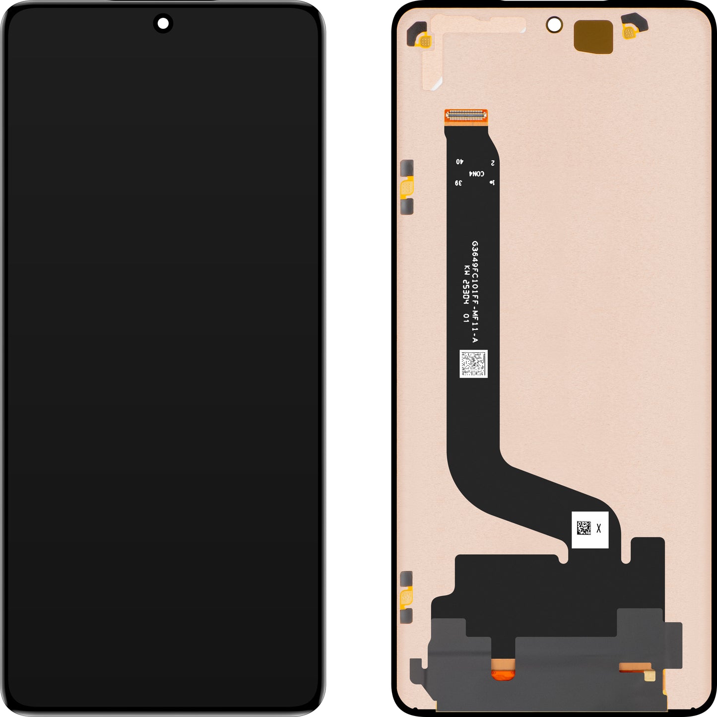 Wyświetlacz z ekranem dotykowym Huawei Mate X7, Sub Outer, Service Pack 02357HPV
