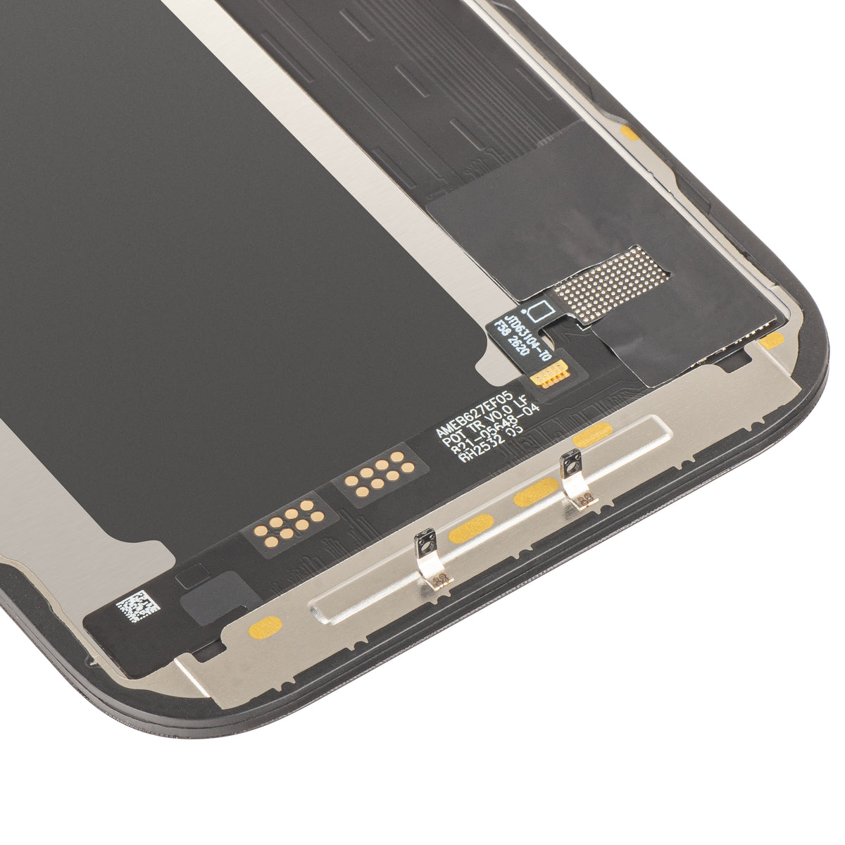 Wyświetlacz z ekranem dotykowym JK do Apple iPhone 17 Pro, z ramką, wersja LCD In-Cell IC Movable, czarny