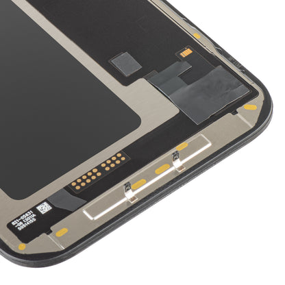 Wyświetlacz z ekranem dotykowym JK do Apple iPhone 17 Pro Max, z ramką, wersja LCD In-Cell IC Movable, czarny