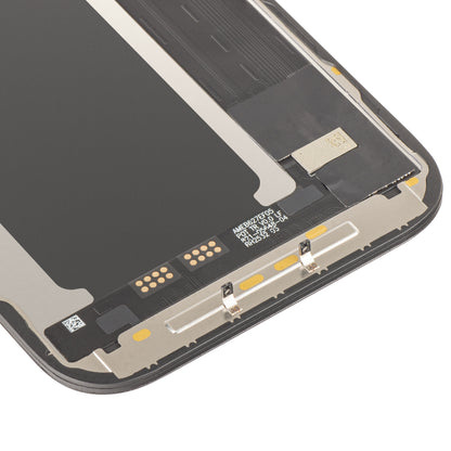 Wyświetlacz z ekranem dotykowym JK do Apple iPhone 17 Pro, z ramką, wersja LCD In-Cell IC Movable, czarny
