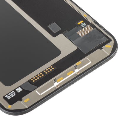 Wyświetlacz z ekranem dotykowym JK do Apple iPhone 17 Pro Max, z ramką, wersja LCD In-Cell IC Movable, czarny