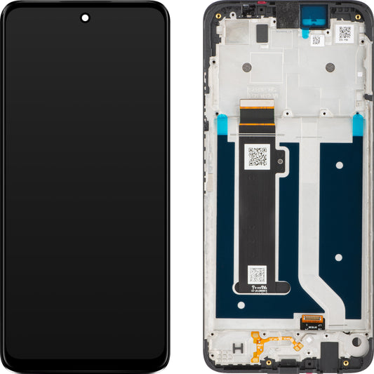 Wyświetlacz dotykowy Motorola Moto G34 z ekranem dotykowym, z ramką, czarny, Service Pack 5D68C23723