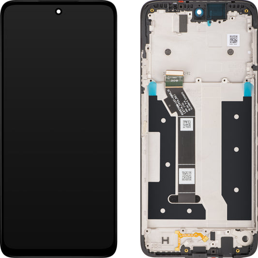 Wyświetlacz dotykowy Motorola Moto G35 z ekranem dotykowym, z ramką, czarny, Service Pack 5D68C28856 