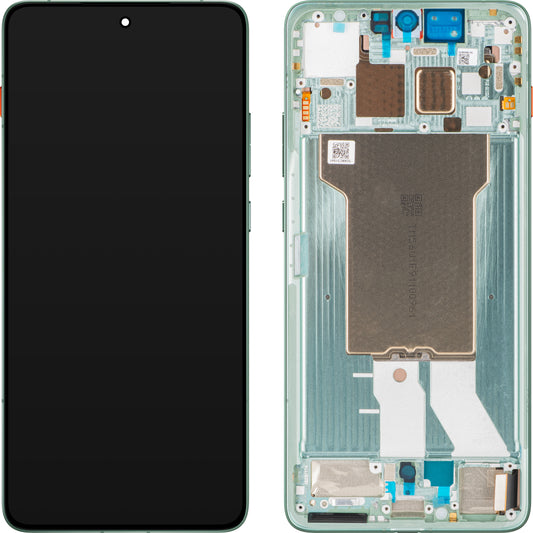 Wyświetlacz z ekranem dotykowym Motorola Edge 70, z ramką, Zielony (Lily Pad), Service Pack 5D68C31542