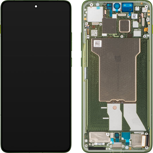 Wyświetlacz z ekranem dotykowym Motorola Edge 70, z ramką, Zielony (Bronze Green), Service Pack 5D68C31543