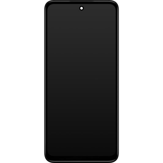 Motorola Moto G23 Wyświetlacz dotykowy z ekranem dotykowym, z ramką, czarny, Service Pack 5D68C22092