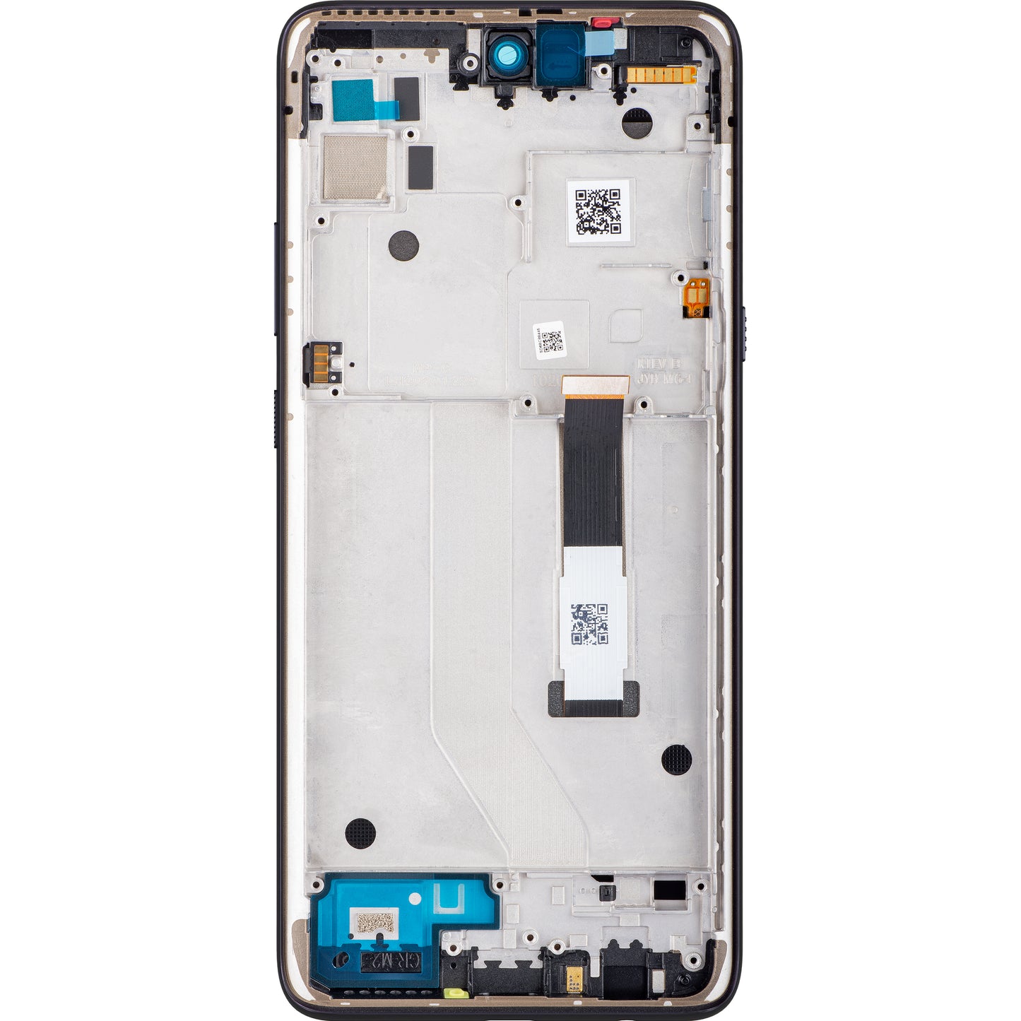 Wyświetlacz dotykowy Motorola Moto G 5G, z ramką, szary, Service Pack 5D68C17616