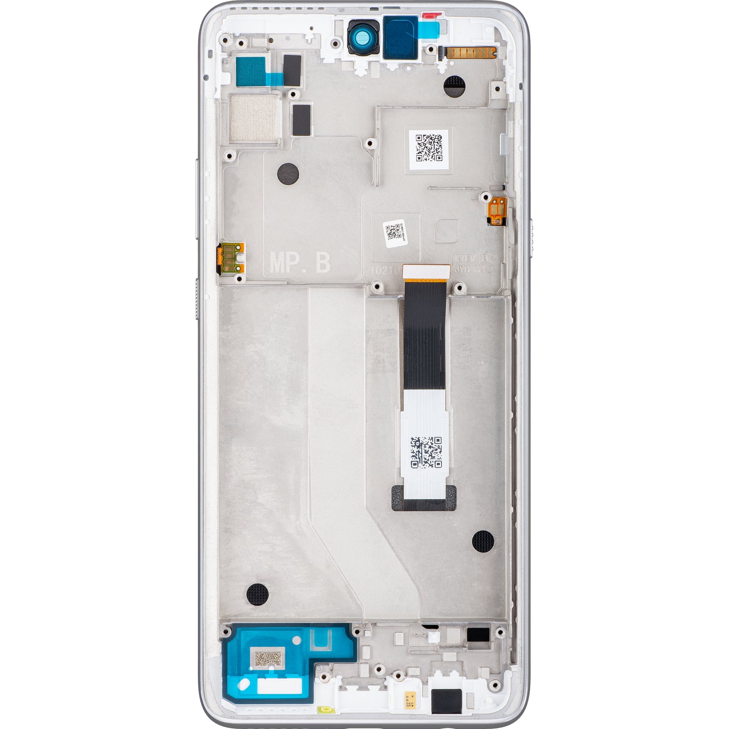 Motorola Moto G 5G z ekranem dotykowym, z ramką, srebrna, Service Pack 5D68C17617