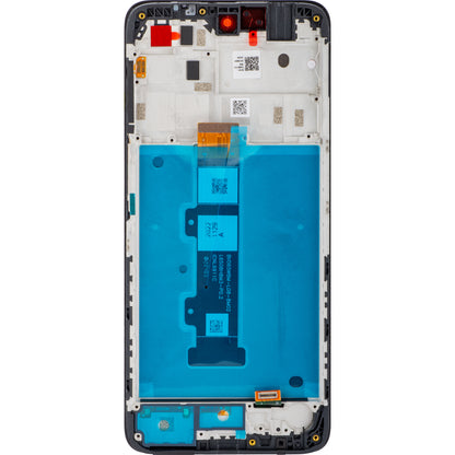 Wyświetlacz dotykowy Motorola Moto G22, z ramką, czarny, Service Pack 5D68C20423