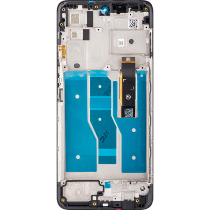 Wyświetlacz dotykowy Motorola Moto G52, z ramką, czarny, Service Pack 5D68C20495