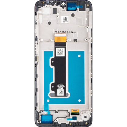 Wyświetlacz dotykowy Motorola Moto E22i / E22, z ramką, czarny, Service Pack 5D68C21594 