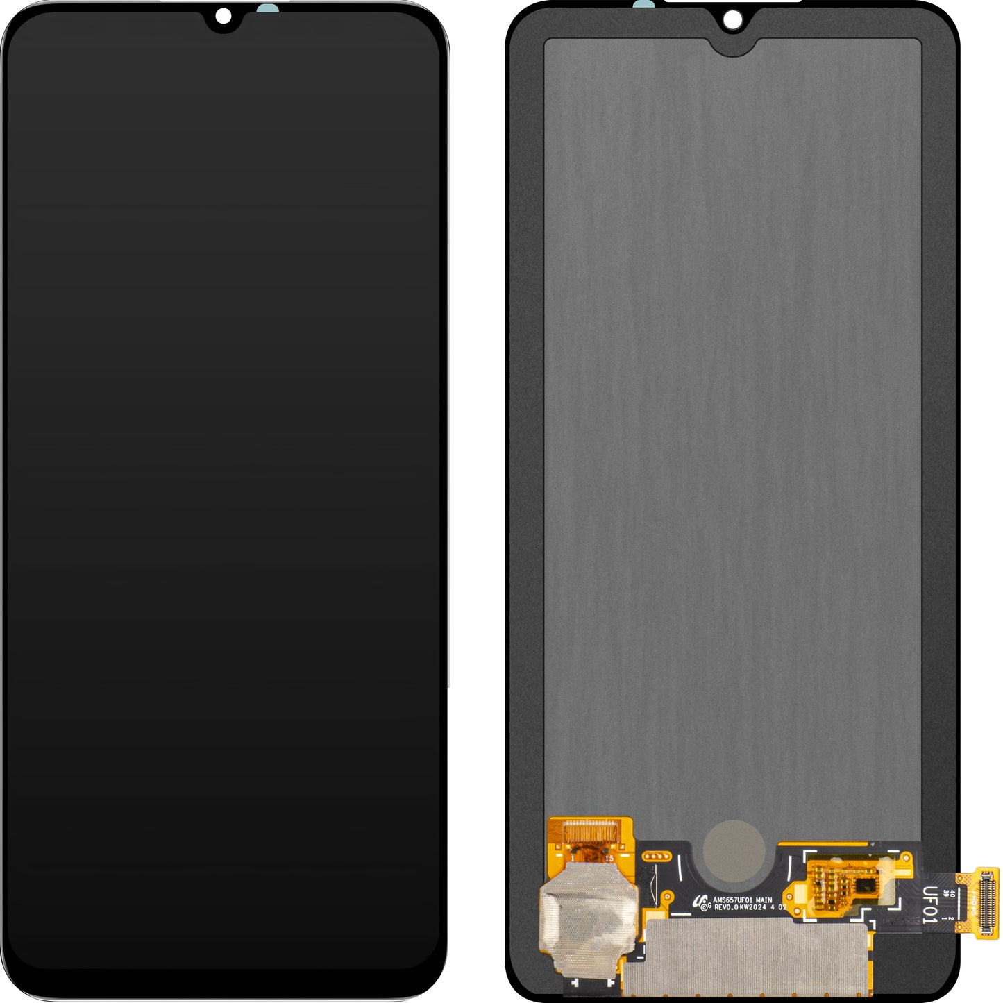 Wyświetlacz z ekranem dotykowym MP kompatybilny z Xiaomi Mi 10 Lite 5G, Wersja OLED