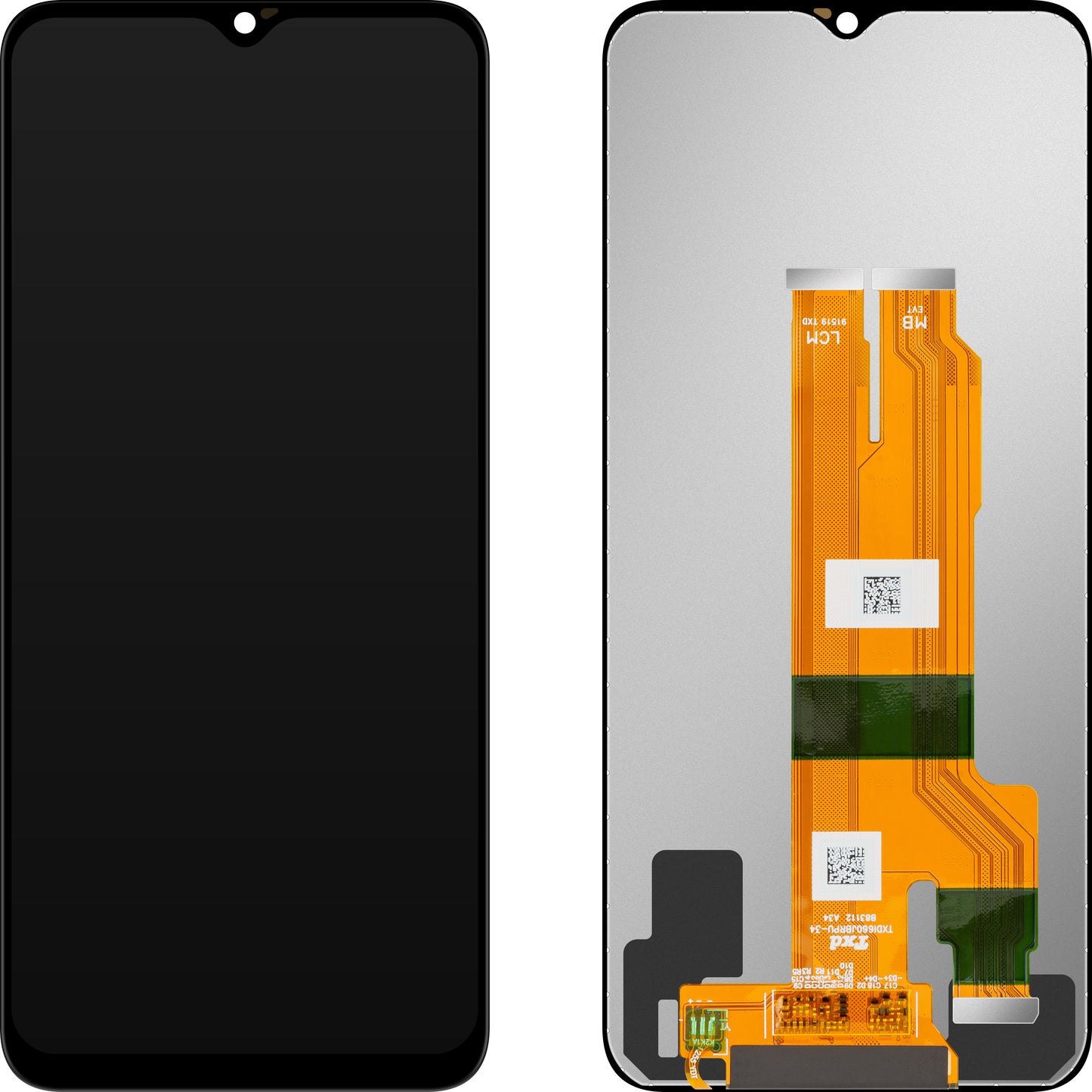 Wyświetlacz z ekranem dotykowym MP kompatybilny z Realme 10 5G / 10s