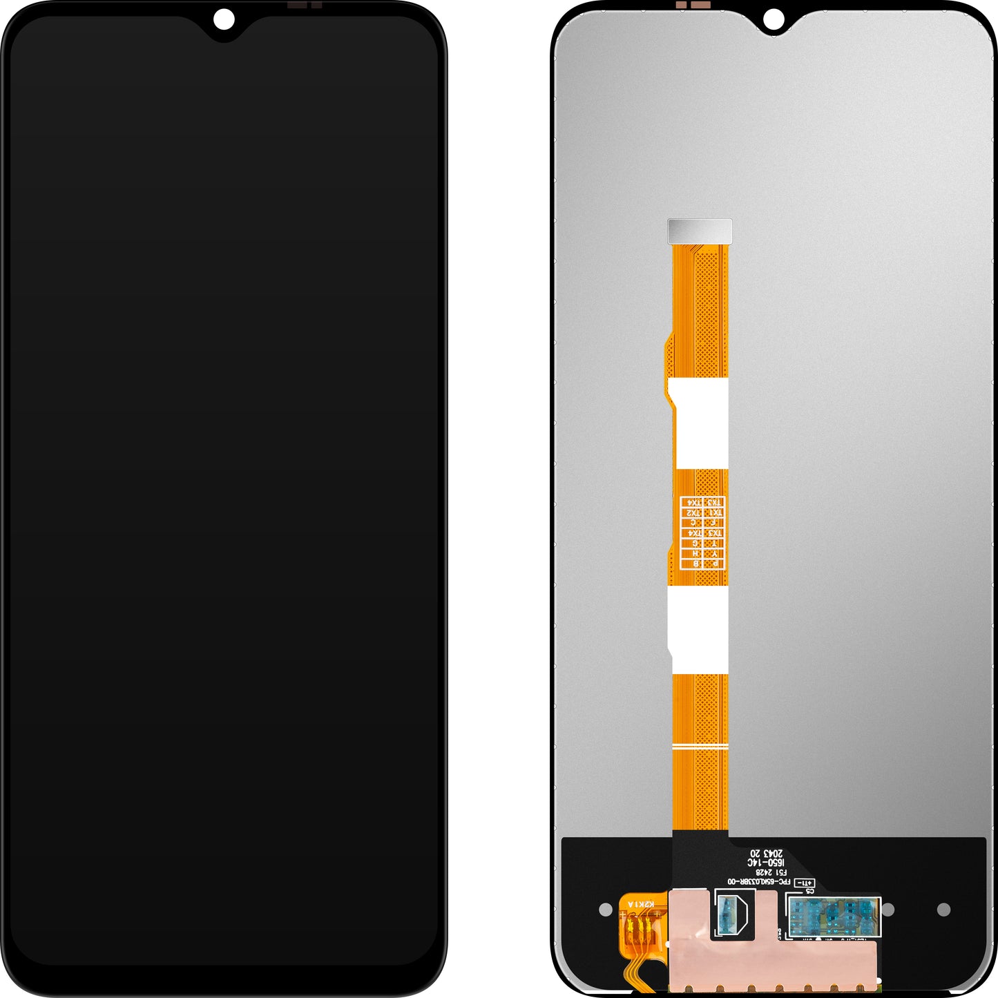 Wyświetlacz z ekranem dotykowym MP kompatybilny z vivo iQOO U1x / Y20 / Y20 (2021) / Y20i / Y20s / Y20s [G] / Y30g