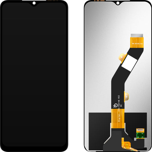 Wyświetlacz z ekranem dotykowym MP kompatybilny z ZTE Blade A35e