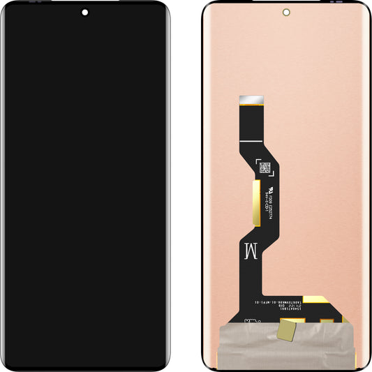 Wyświetlacz z dotykowym ekranem MP kompatybilny z Motorola Edge 50 / Edge 50 Pro, Wersja OLED