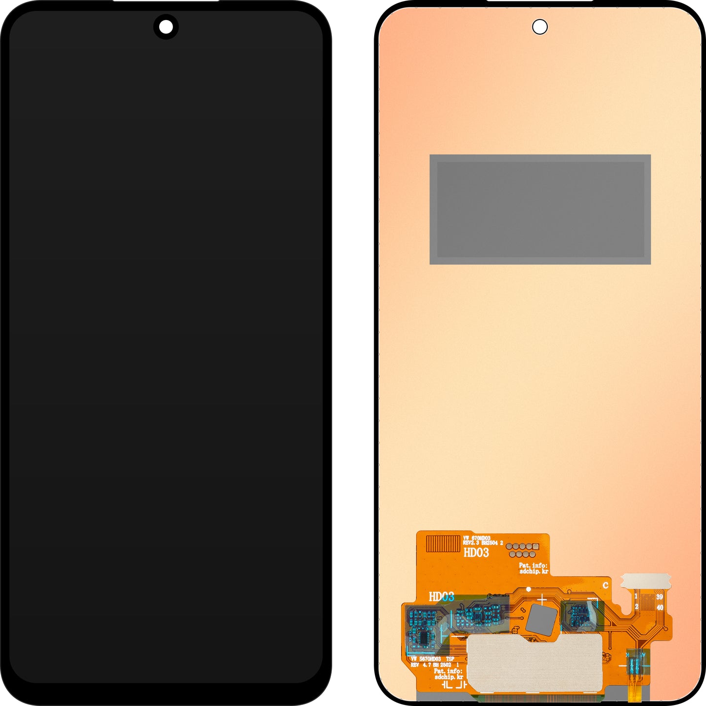 Wyświetlacz z ekranem dotykowym MP kompatybilny z Samsung Galaxy A36 A366 / A56 A566 / A37 5G