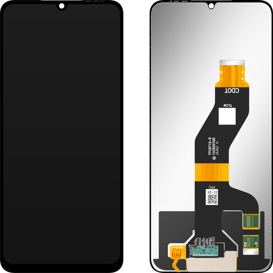 Wyświetlacz z ekranem dotykowym MP kompatybilny z Infinix Hot 60i / itel A100 / City 100 / Tecno Spark 40 / Spark Go