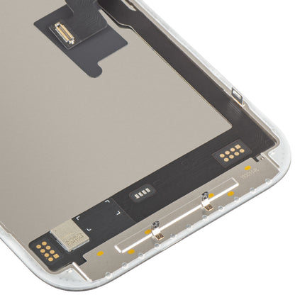 Wyświetlacz z ekranem dotykowym MP kompatybilny z Apple iPhone 16 Pro, z ramką, wersja Soft OLED FHD 120Hz IC Movable, Czarny