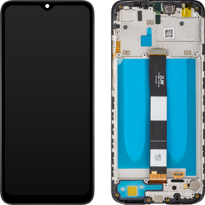 Wyświetlacz z ekranem dotykowym MP kompatybilny z Xiaomi Redmi 9C NFC / 9C / 9A, z ramką, czarny.