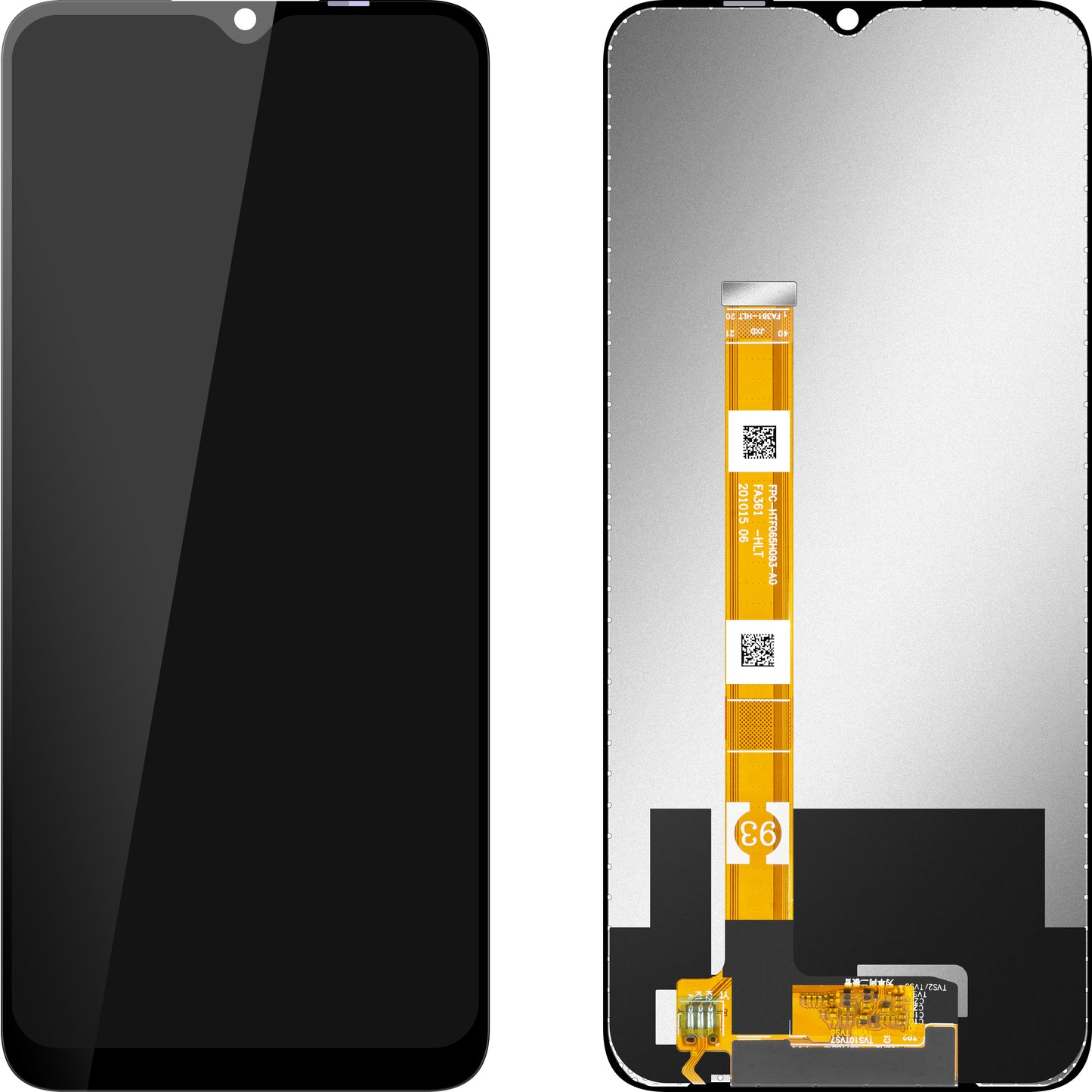 Wyświetlacz z ekranem dotykowym MP kompatybilny z Oppo A15 / A15s / A16e / A16K / A31 / A35