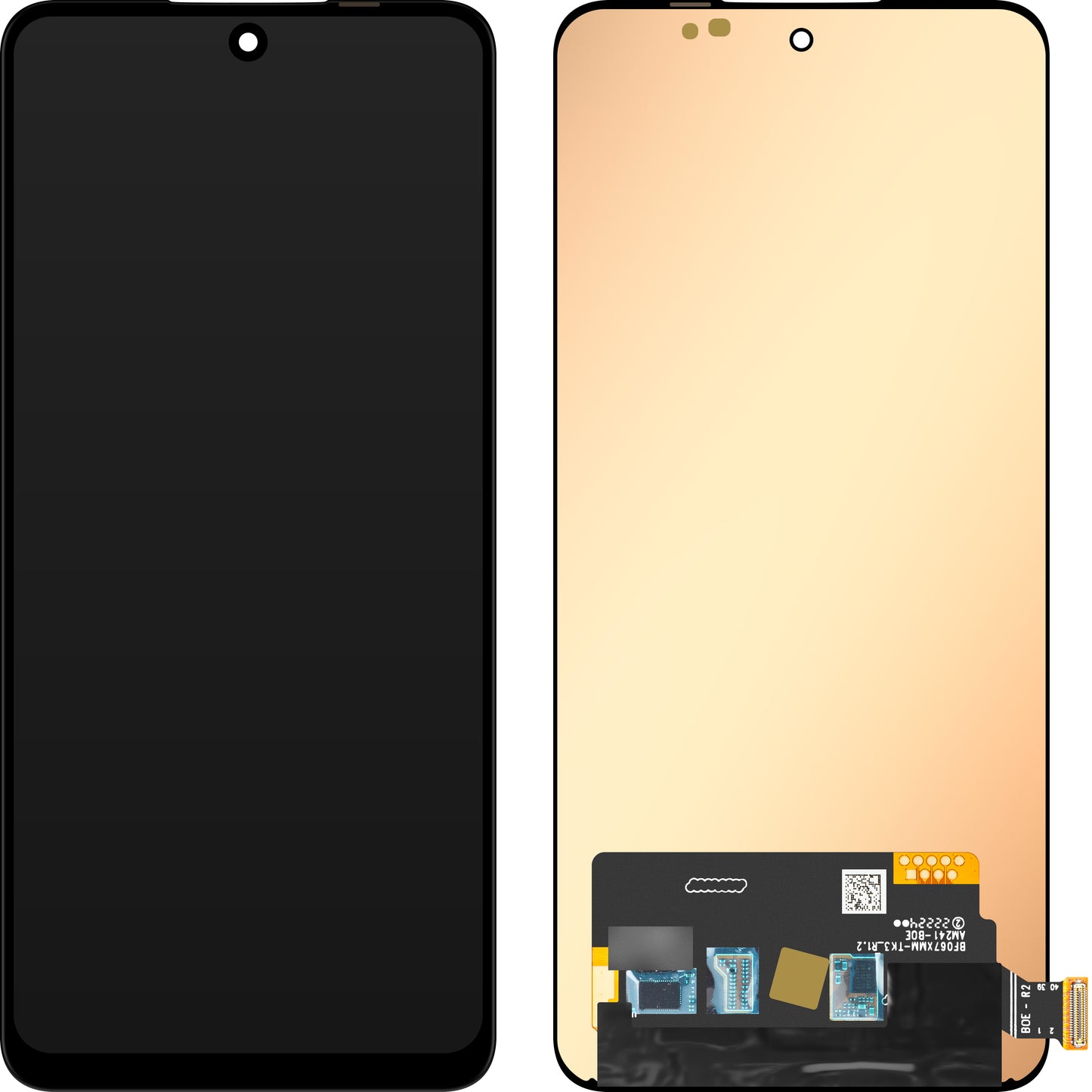 Wyświetlacz z ekranem dotykowym MP kompatybilny z OnePlus 10R / 10T, Wersja OLED