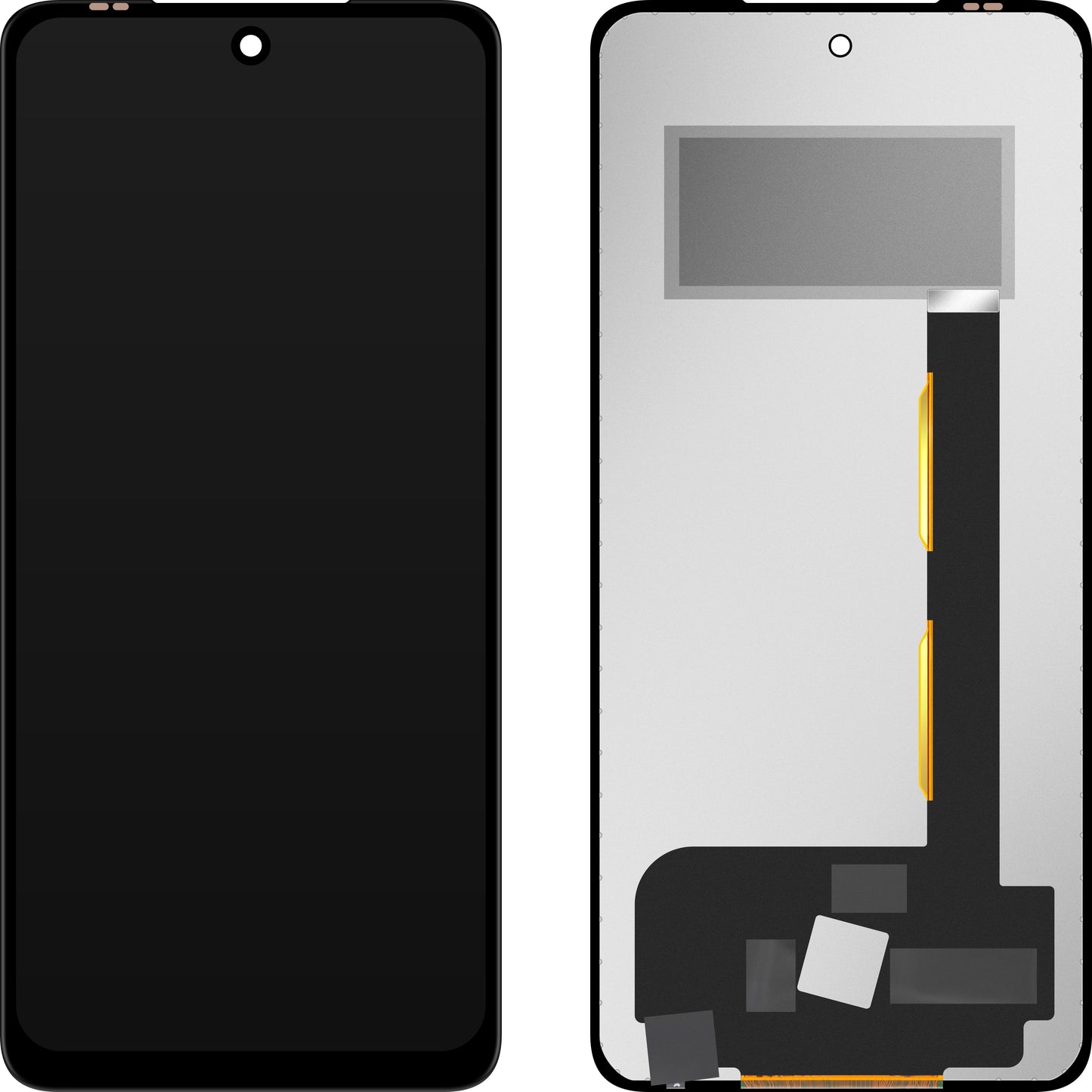 Wyświetlacz z ekranem dotykowym MP kompatybilny z Motorola Moto G72