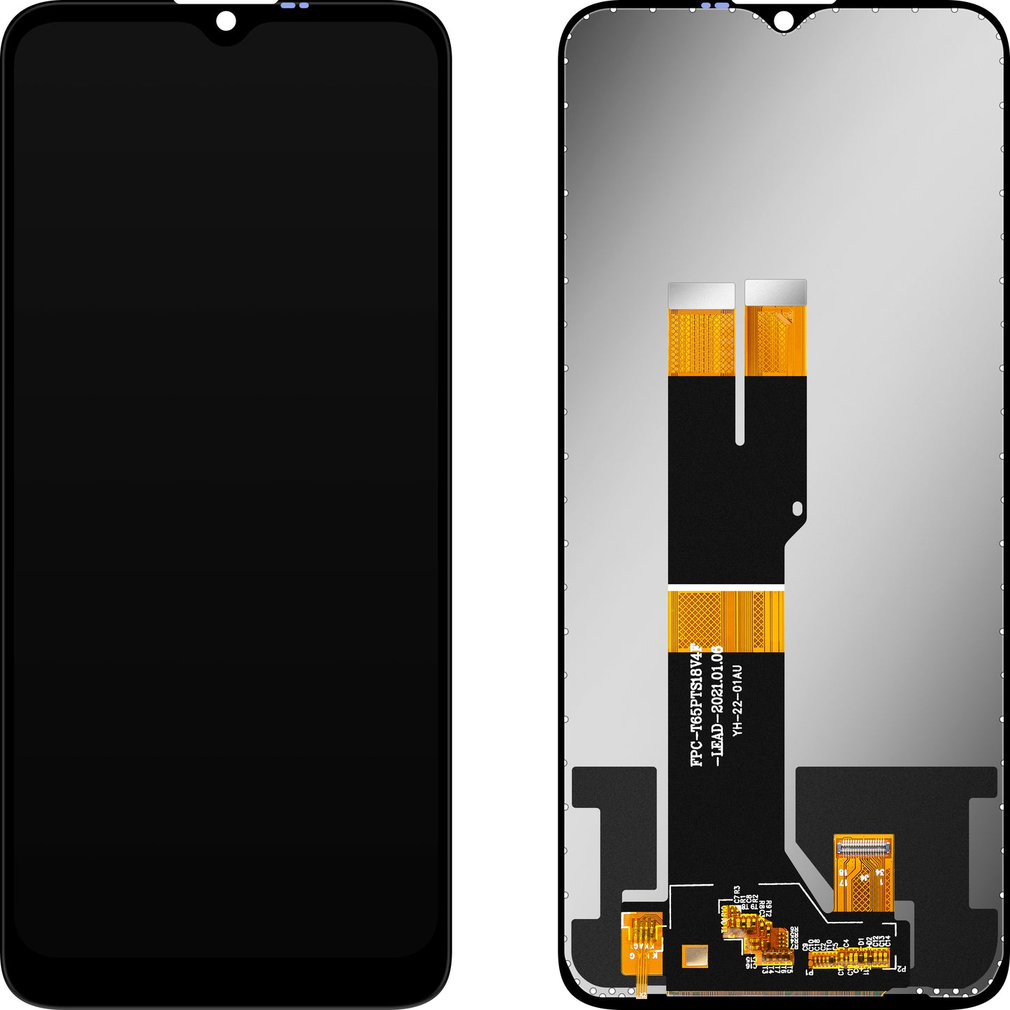 Wyświetlacz z ekranem dotykowym MP kompatybilny z Nokia 2.4