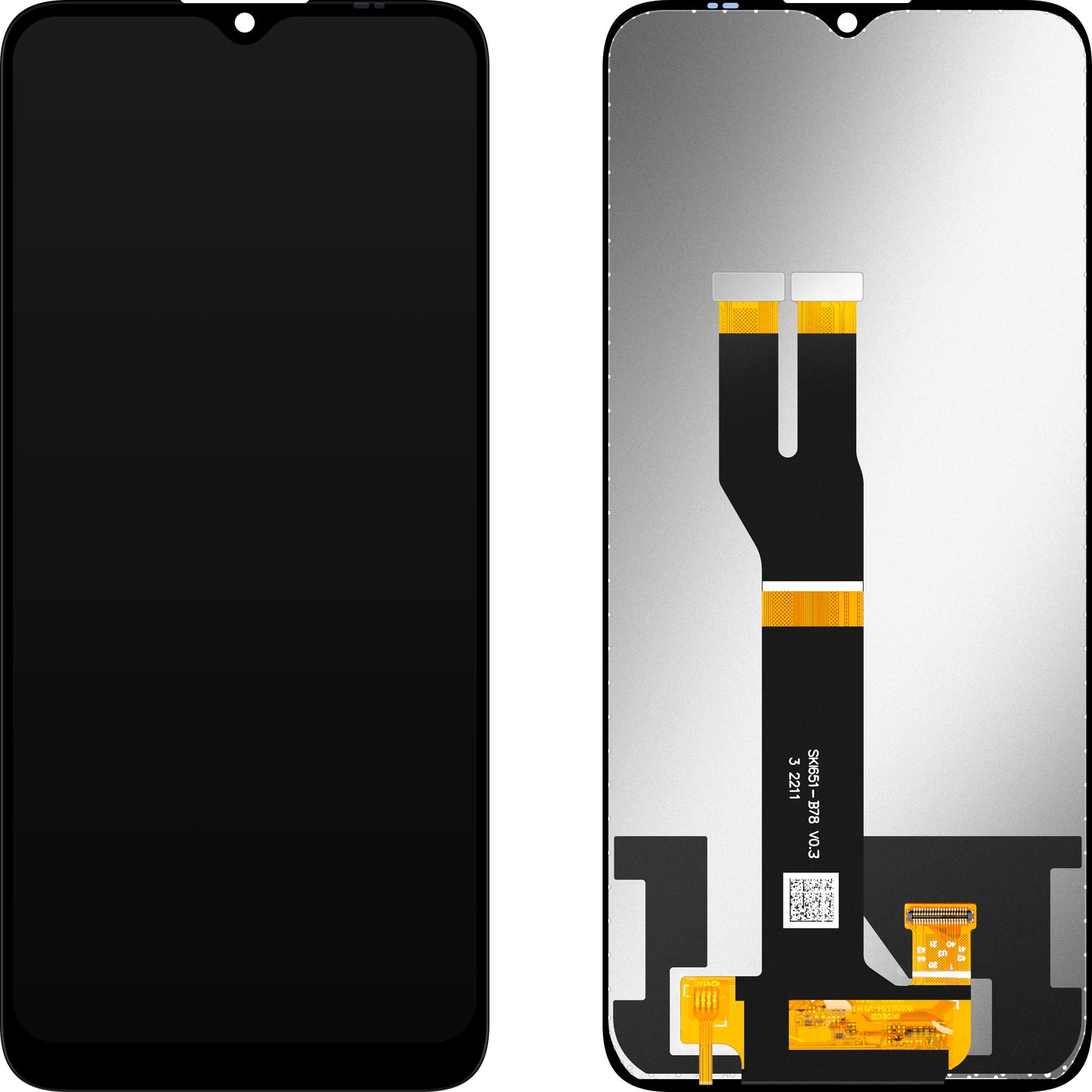 Wyświetlacz z ekranem dotykowym MP kompatybilny z Nokia G11 / G21
