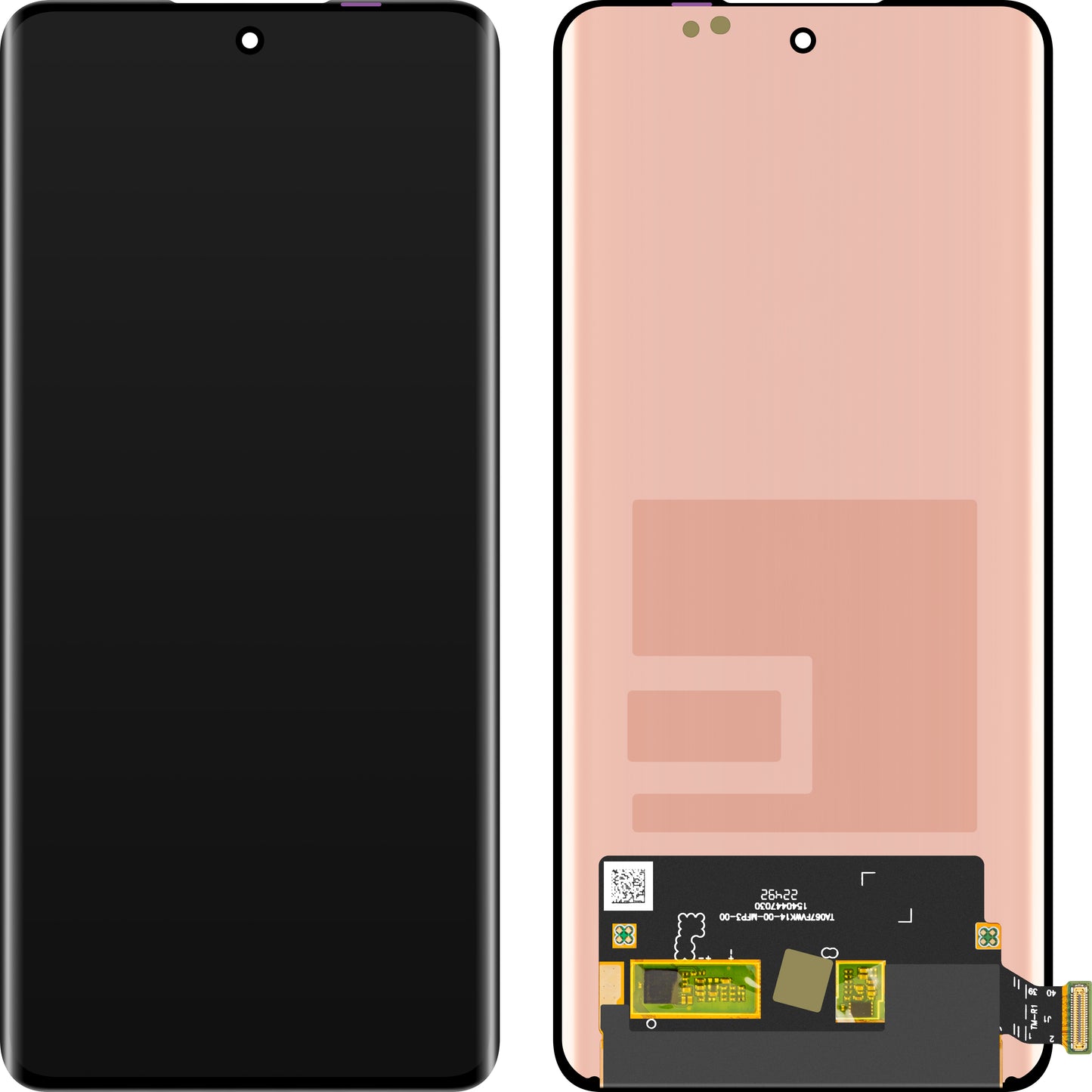 Wyświetlacz z dotykowym ekranem MP kompatybilny z Realme 12 Pro