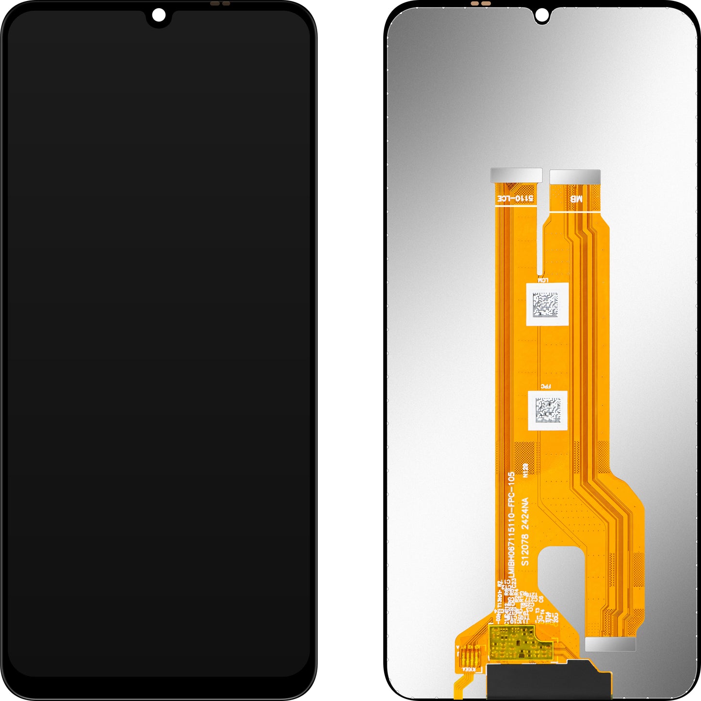 Wyświetlacz z ekranem dotykowym MP kompatybilny z Realme Note 60