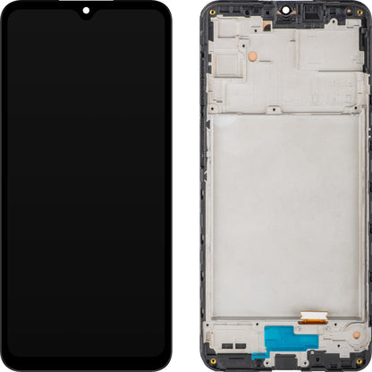 MP Touchscreen Display compatible with Samsung Galaxy A16 4G A165, with Frame, Black
