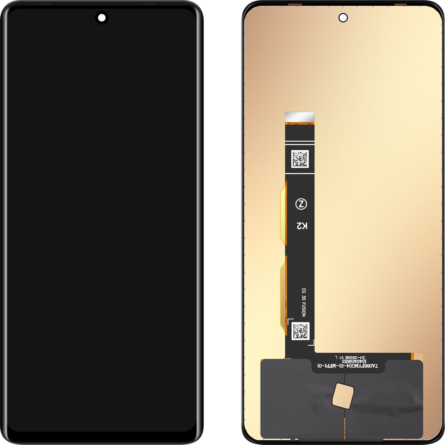Wyświetlacz z dotykowym ekranem MP kompatybilny z Motorola Edge 40 / Edge 40 Neo