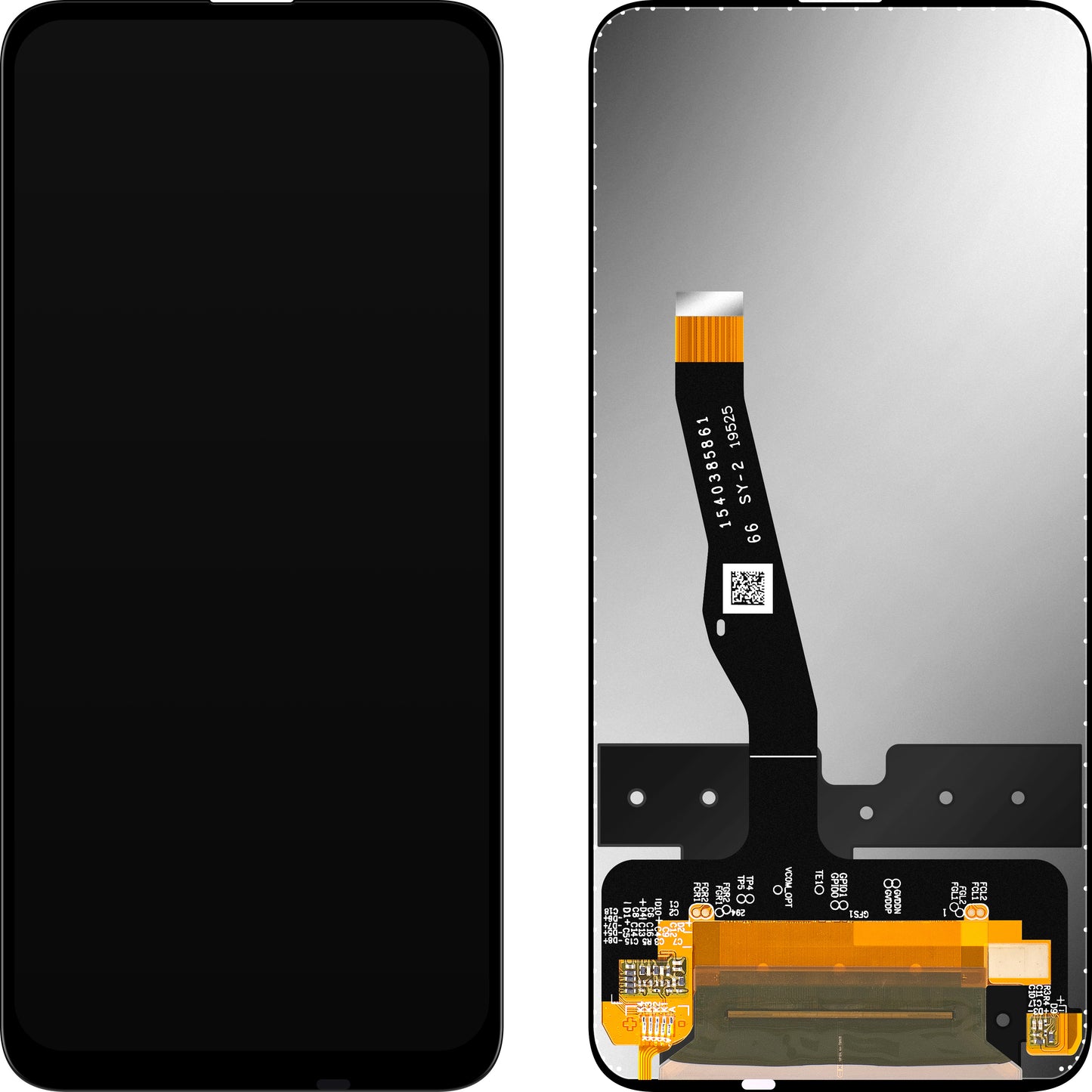 Wyświetlacz z ekranem dotykowym MP kompatybilny z Huawei P Smart Z / Y9 Prime (2019)