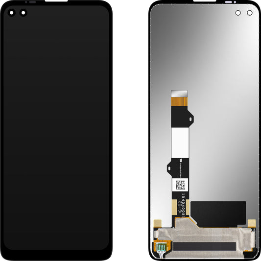 Wyświetlacz z ekranem dotykowym MP kompatybilny z Motorola Edge S / Moto G 5G Plus / G100
