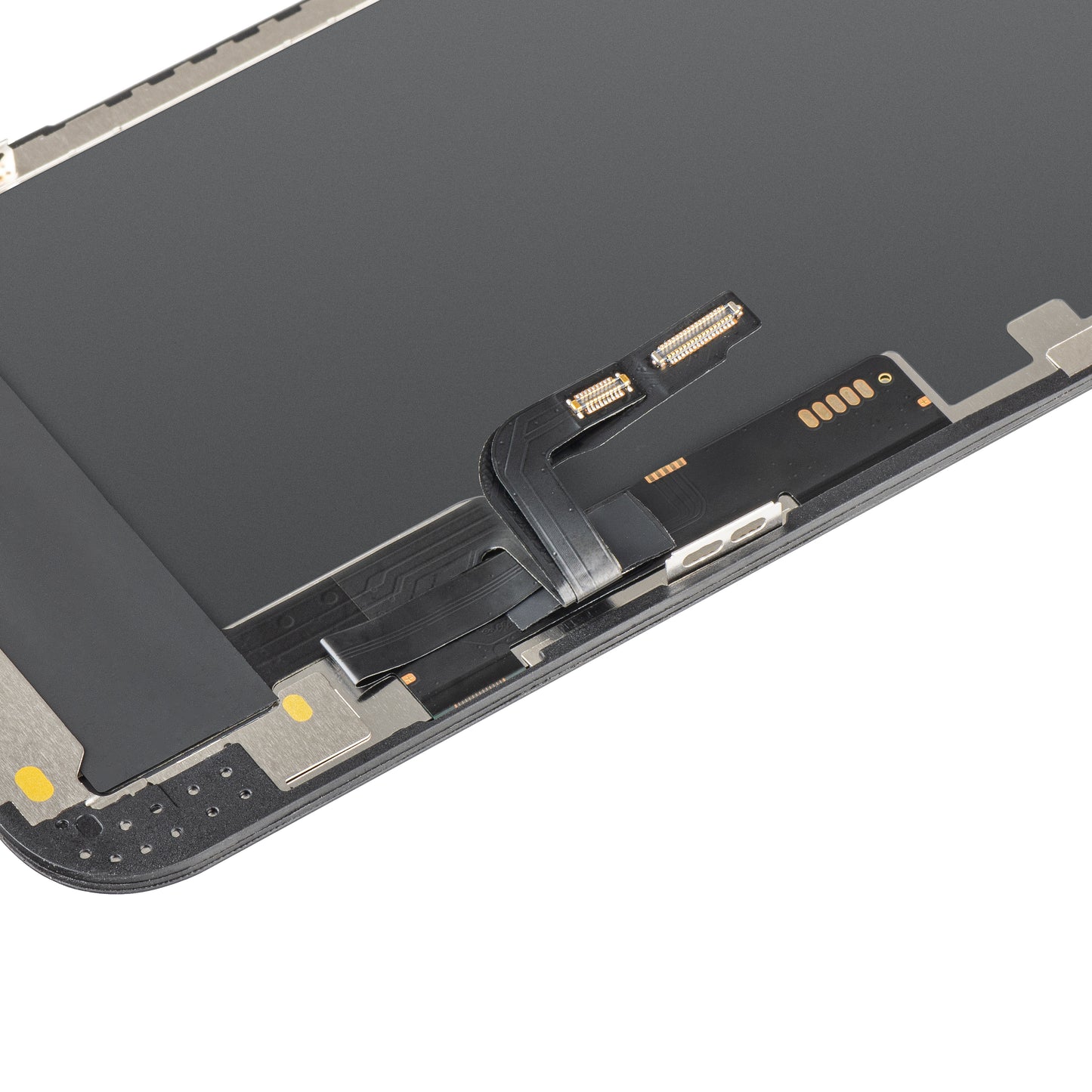 MP Touchscreen Display compatible with Apple iPhone 12 / 12 Pro, with Frame, OLED FHD IC Movable Version, Black