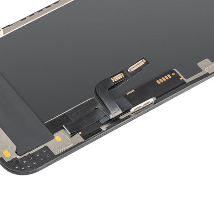 MP Touchscreen Display compatible with Apple iPhone 12 / 12 Pro, with Frame, OLED FHD IC Movable Version, Black