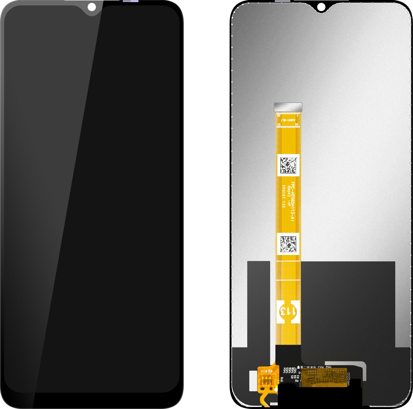 Wyświetlacz z ekranem dotykowym MP kompatybilny z Oppo A16 / A16s / A54s